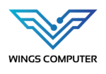 翼電腦(香港)有限公司 WINGS COMPUTER (HONG KONG) LIMITED Logo